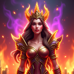 Queen of Inferno Olimp Casino